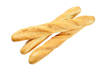 Image showing Three French baguette