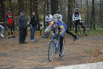 Image showing Cycle race