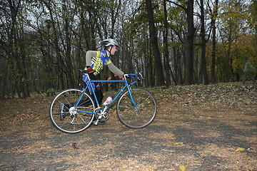 Image showing Cycle race