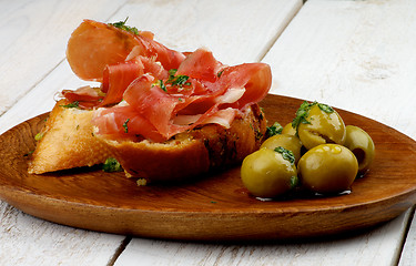 Image showing Jamon Tapas