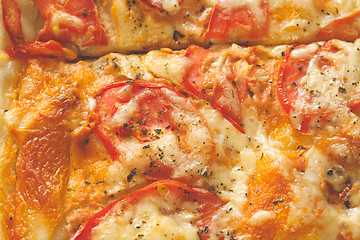 Image showing Pizza close up