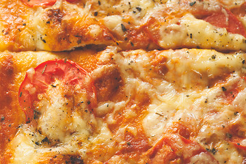 Image showing Pizza close up