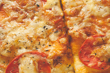 Image showing Pizza close up