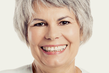 Image showing Happy senior woman