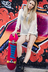 Image showing Skater Girl