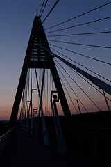 Image showing Megyeri bridge - Hungary