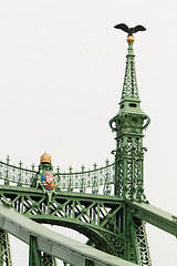 Image showing Historic bridge in Budapest