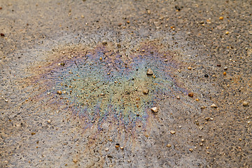 Image showing Oil spill 