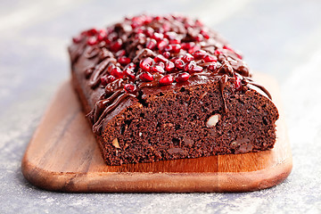 Image showing chocolate gingerbread