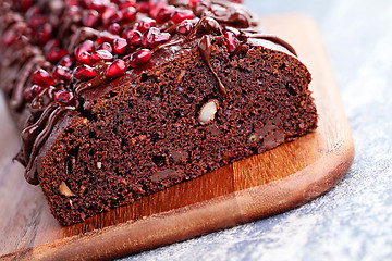 Image showing chocolate gingerbread