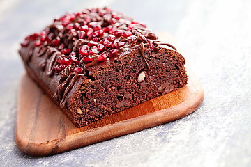 Image showing chocolate gingerbread