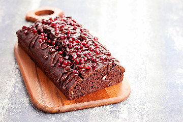 Image showing chocolate gingerbread