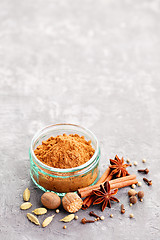 Image showing gingerbread spices