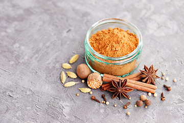 Image showing gingerbread spices