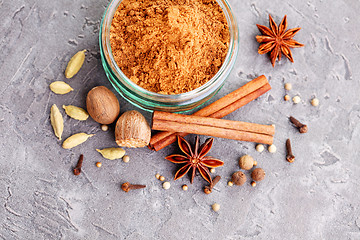 Image showing gingerbread spices