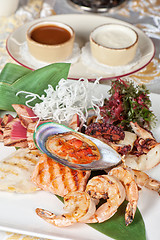 Image showing seafood mix