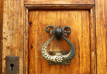 Image showing Ancient door knocker