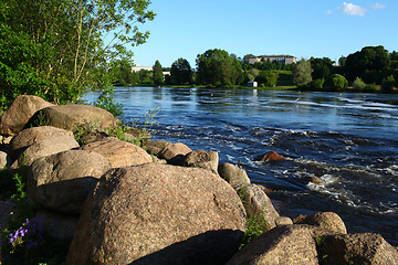 Image showing  fast river