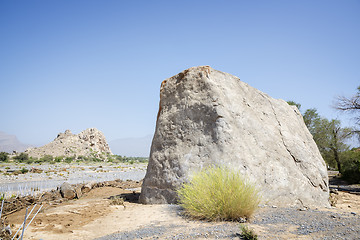 Image showing Colemans rock Oman