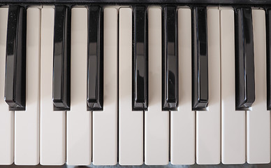 Image showing Music keyboard