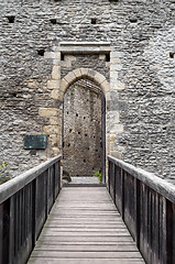 Image showing Castle door.