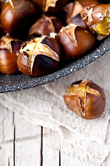 Image showing roasted chestnuts