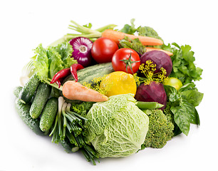 Image showing fresh vegetables