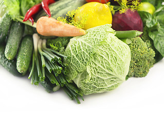 Image showing fresh vegetables