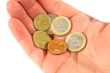 Image showing Euro Coins