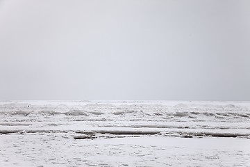 Image showing Frozen sea