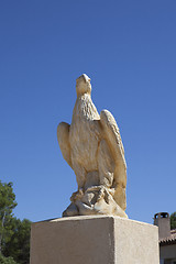 Image showing eagle statue beaucaire france