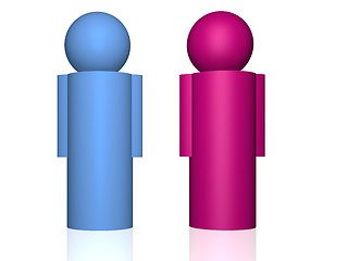 Image showing Man and woman