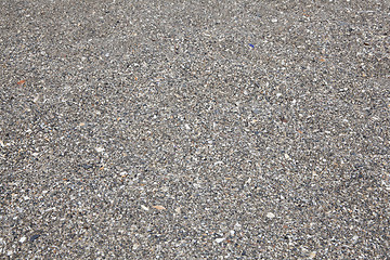 Image showing Pebbles on the beach