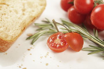 Image showing tomato rosemary bread