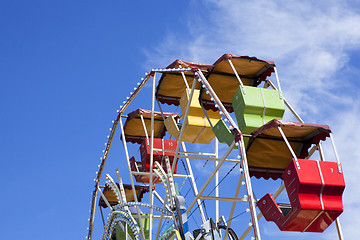 Image showing colorful carousel