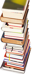 Image showing many books stacked