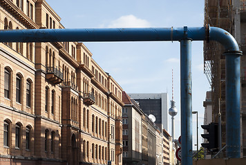 Image showing Berlin Construction Work