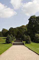 Image showing Garden steps