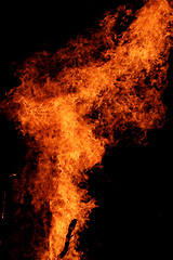 Image showing Fire background