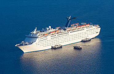 Image showing Luxury cruise ship.