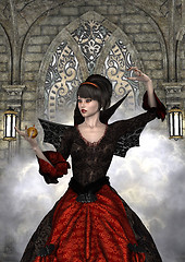 Image showing Beautiful Witch