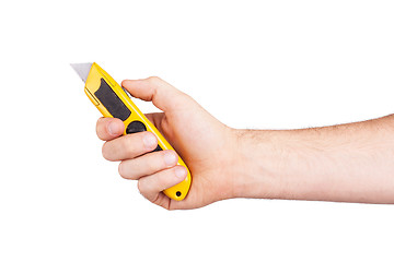 Image showing Utility knife isolated