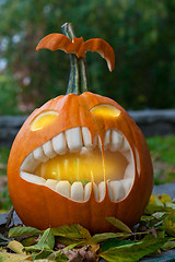 Image showing Halloween pumpkin