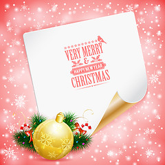 Image showing Christmas Greeting Card