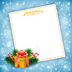 Image showing Christmas Greeting Card