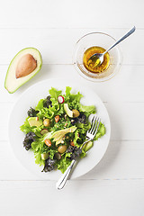 Image showing Salad with avocado