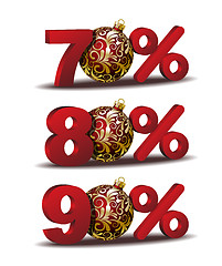 Image showing Percent discount icon