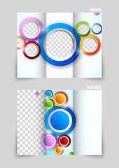 Image showing Tri-fold brochure design