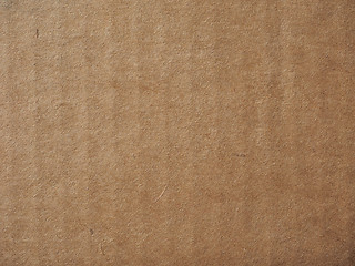 Image showing Corrugated cardboard