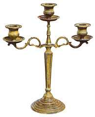 Image showing Golden candlestick